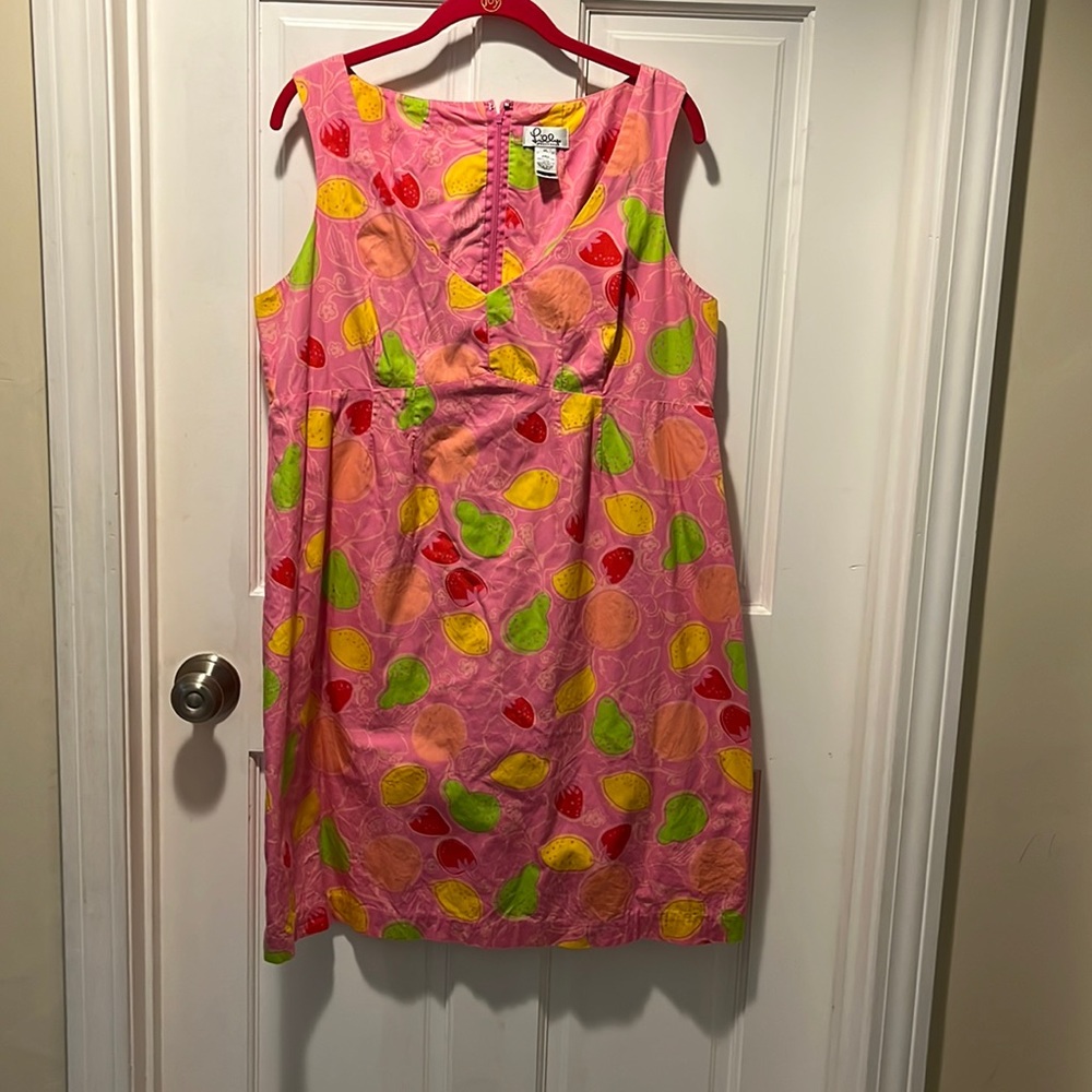 Lily Pulitzer White Tag Vintage Marzipan Maternity Dress
